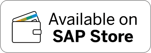 Disponible sur le logo du magasin SAP