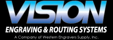 Logo de Vision engraving & routing systems
